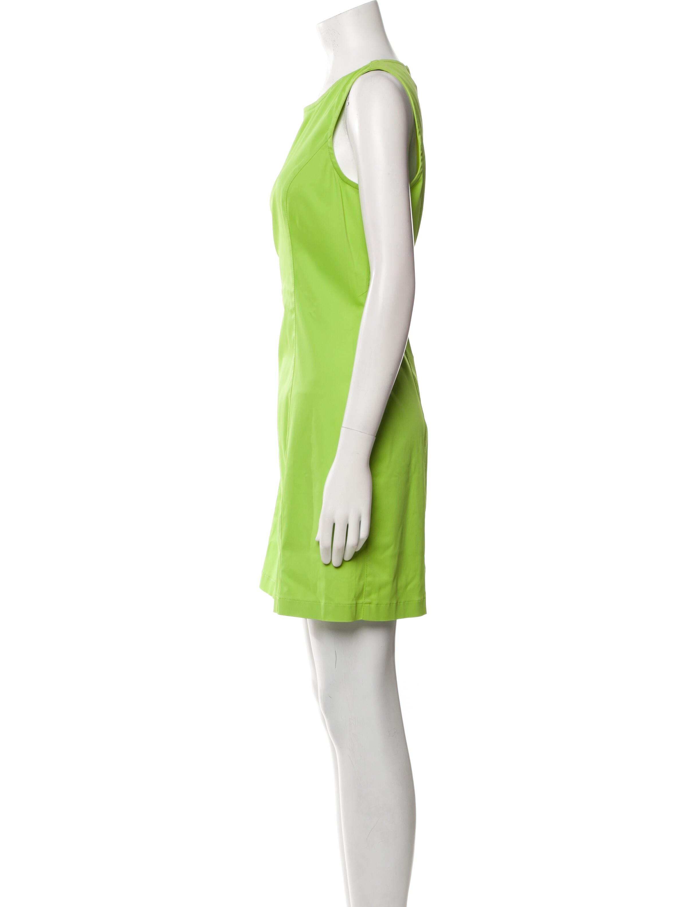 Moschino Scoop Neck Mini Dress